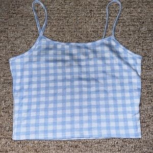 brit and bri cropped tank top